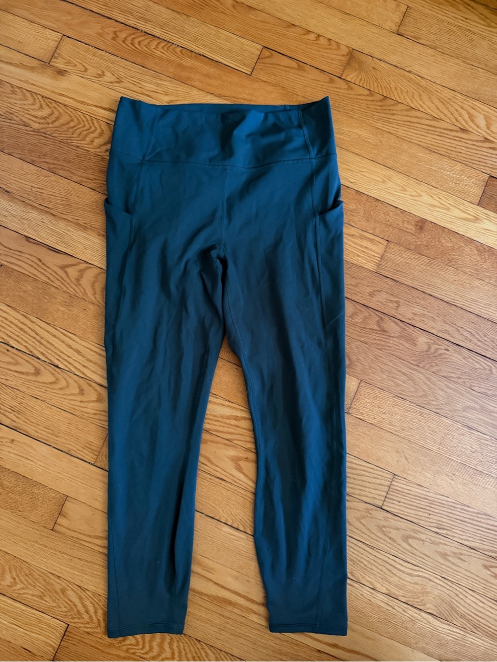 Fabletics Pure Luxe - Everpine Green - Size Large Leggings